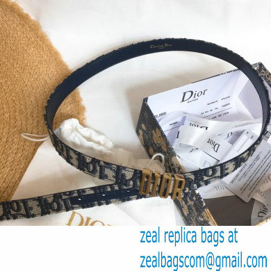 Dior Width 2cm Belt D74