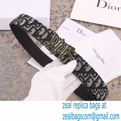 Dior Width 3.5cm Belt D38