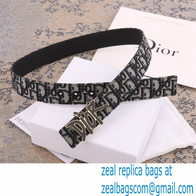 Dior Width 3.5cm Belt D38 - Click Image to Close