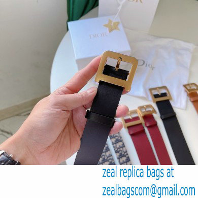 Dior Width 3.5cm Belt D45