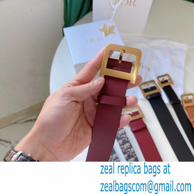 Dior Width 3.5cm Belt D46