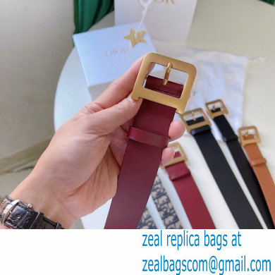 Dior Width 3.5cm Belt D46