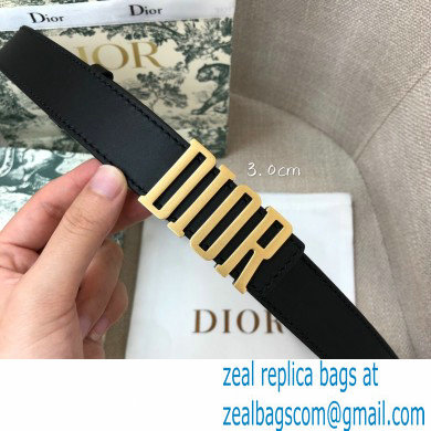 Dior Width 3cm Belt D49