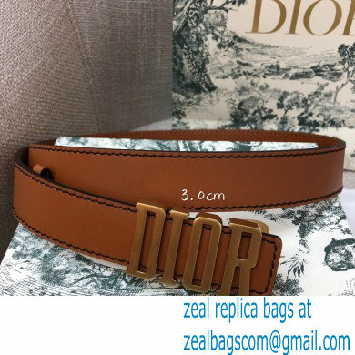 Dior Width 3cm Belt D52