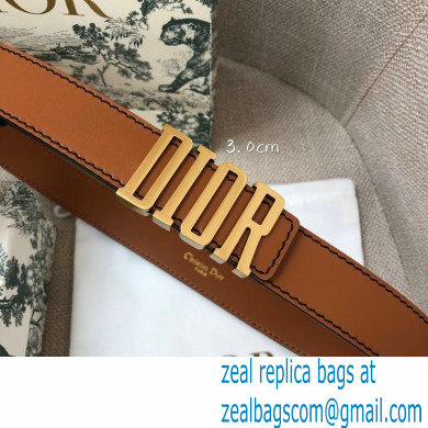 Dior Width 3cm Belt D52 - Click Image to Close