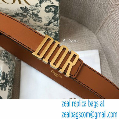 Dior Width 3cm Belt D52