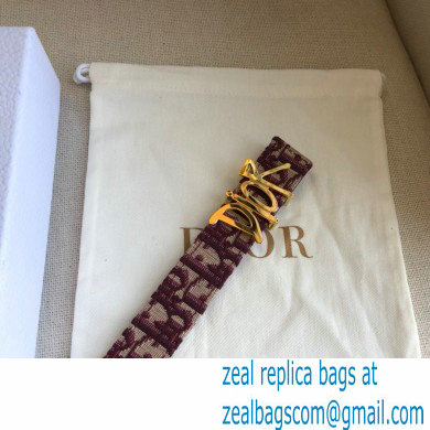 Dior Width 3cm Belt D63