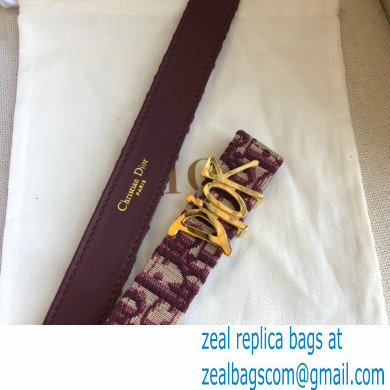 Dior Width 3cm Belt D63