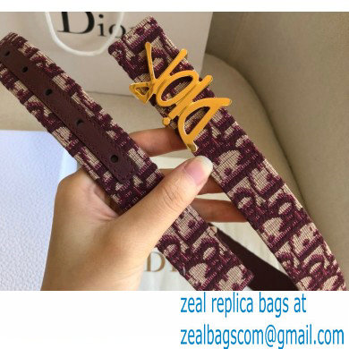 Dior Width 3cm Belt D63