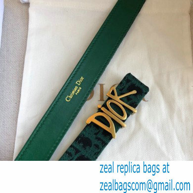 Dior Width 3cm Belt D64