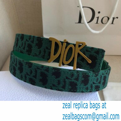 Dior Width 3cm Belt D64