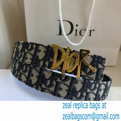 Dior Width 3cm Belt D65 - Click Image to Close