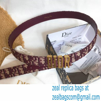 Dior Width 3cm Belt D75