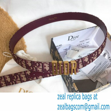 Dior Width 3cm Belt D75 - Click Image to Close