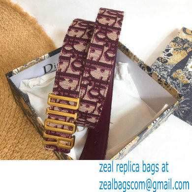 Dior Width 3cm Belt D75