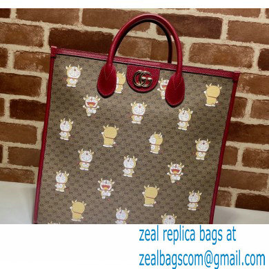 Doraemon x Gucci Medium Tote Bag 654345 Nobita 2021 - Click Image to Close