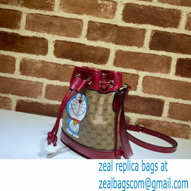 Doraemon x Gucci Mini Bucket Bag 647801 2021 - Click Image to Close