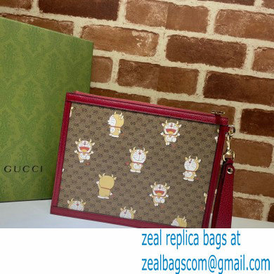 Doraemon x Gucci Pouch Clutch Bag 654503 Nobita 2021