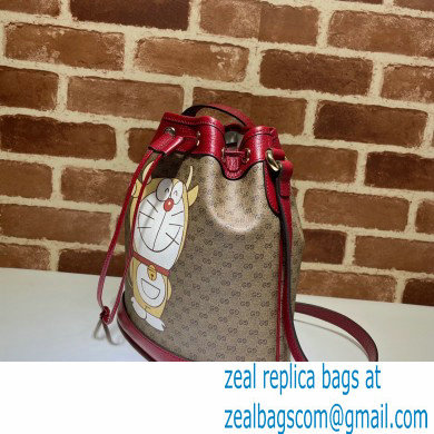 Doraemon x Gucci Small Bucket Bag 655597 Nobita 2021