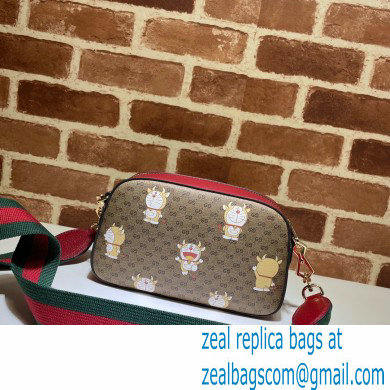 Doraemon x Gucci Small Shoulder Bag 574886 Nobita 2021 - Click Image to Close