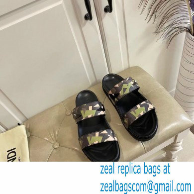 Fendi Camou Men's Slides Sandals 02 2021 - Click Image to Close