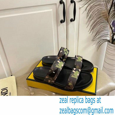 Fendi Camou Men's Slides Sandals 02 2021