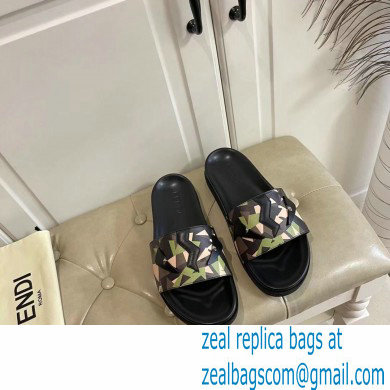 Fendi Camou Men's Slides Sandals 03 2021