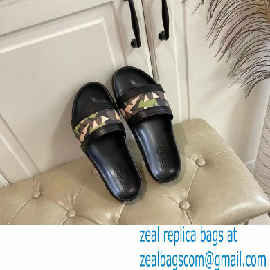 Fendi Camou Men's Slides Sandals 04 2021 - Click Image to Close