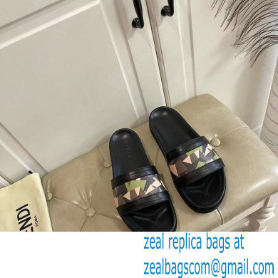 Fendi Camou Men's Slides Sandals 04 2021 - Click Image to Close