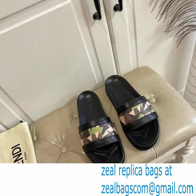 Fendi Camou Men's Slides Sandals 04 2021