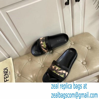 Fendi Camou Men's Slides Sandals 04 2021