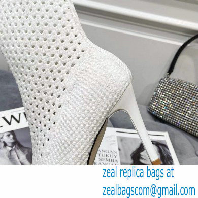 Fendi Elasticated Lace Promenade Ankle Boots White 2021