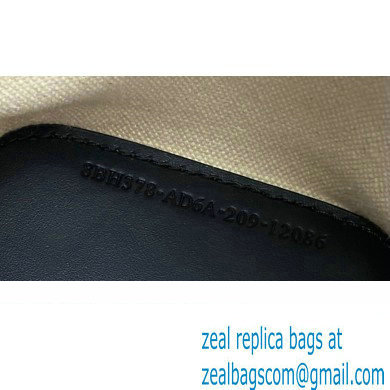 Fendi FENDI ROMA Mon Tresor Mini Bucket Bag Undyed Canvas White 2021 - Click Image to Close