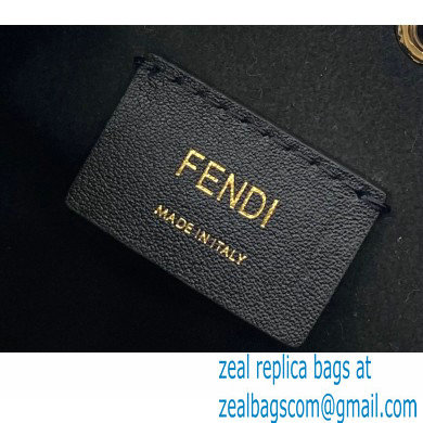 Fendi Heat-stamped FENDI ROMA Mon Tresor Mini Bucket Bag Pink 2021