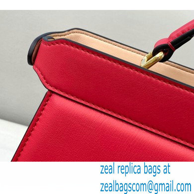 Fendi Iconic Peekaboo ISEEU East-West Bag Red 2021