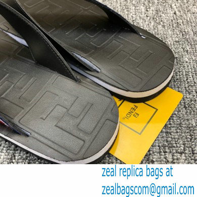 Fendi Rubber Men's Slides Thong Sandals 02 2021 - Click Image to Close