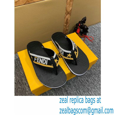 Fendi Rubber Men's Slides Thong Sandals 05 2021