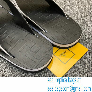 Fendi Rubber Men's Slides Thong Sandals 05 2021