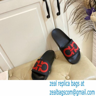 Ferragamo PVC Gancini Slides 01 2021