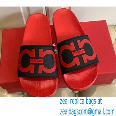 Ferragamo PVC Gancini Slides 02 2021