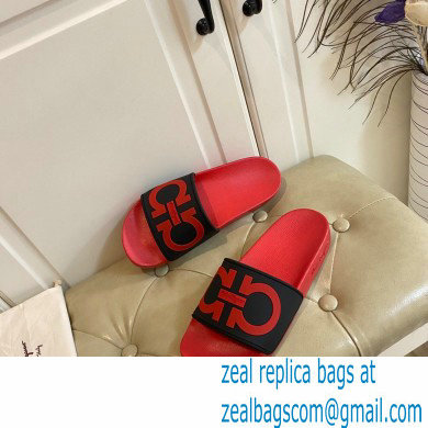 Ferragamo PVC Gancini Slides 02 2021