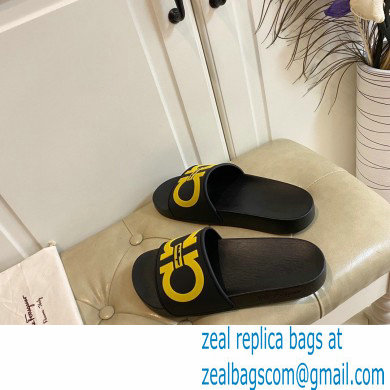 Ferragamo PVC Gancini Slides 05 2021 - Click Image to Close