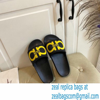 Ferragamo PVC Gancini Slides 05 2021 - Click Image to Close