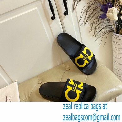 Ferragamo PVC Gancini Slides 05 2021 - Click Image to Close