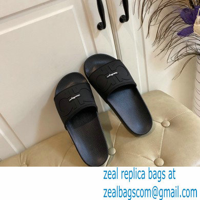 Ferragamo PVC Gancini Slides 06 2021 - Click Image to Close