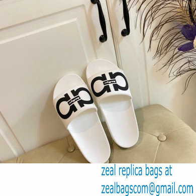 Ferragamo PVC Gancini Slides 10 2021 - Click Image to Close