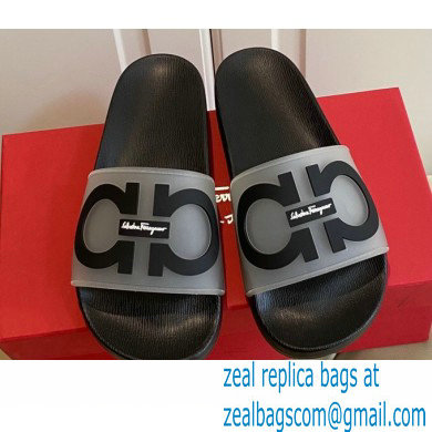 Ferragamo PVC Gancini Slides 12 2021 - Click Image to Close