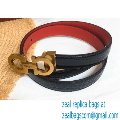 Ferragamo Width 2.5cm Belt FERRA59 - Click Image to Close