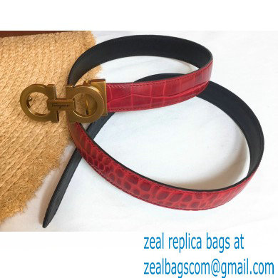 Ferragamo Width 2.5cm Belt FERRA61 - Click Image to Close