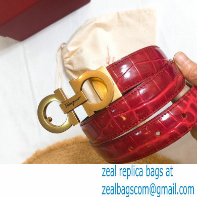 Ferragamo Width 2.5cm Belt FERRA61 - Click Image to Close